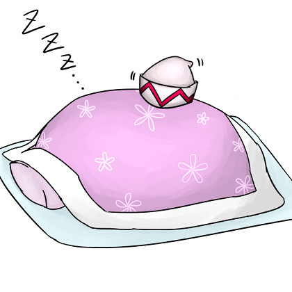 冬眠 ニコニコ静画 イラスト