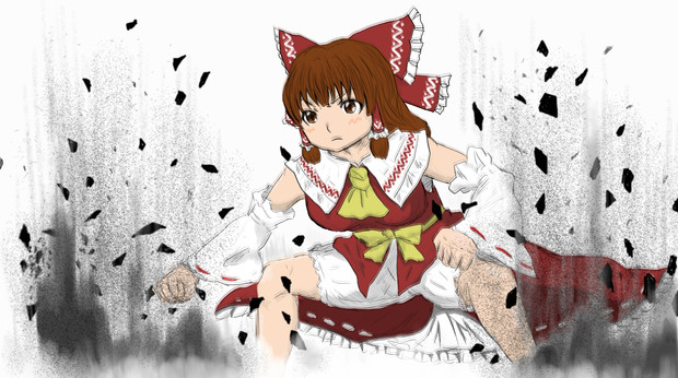 勢いよく着地するknn姉貴 ニコニコ静画 イラスト