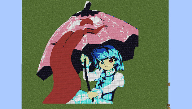 Minecraft マインクラフトで多々良小傘 ミスト フラミスト さんのイラスト ニコニコ静画 イラスト