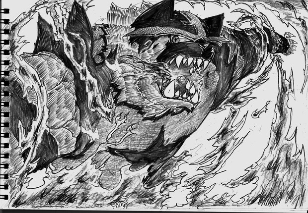 2b鉛筆でddラリアット描いてみた ラッカ さんのイラスト ニコニコ静画 イラスト