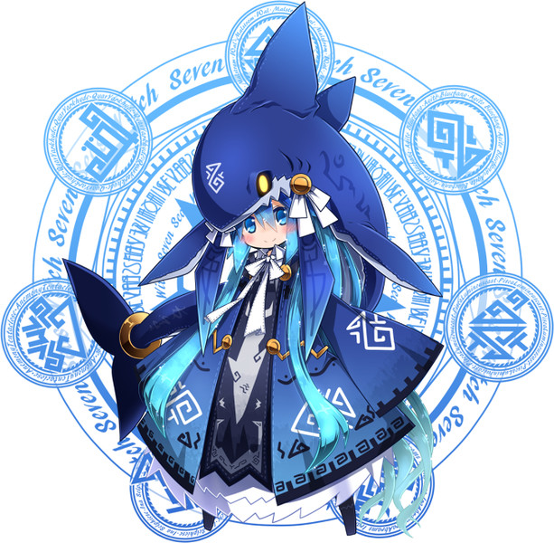 刃鮫の魔女 さくらもち さんのイラスト ニコニコ静画 イラスト