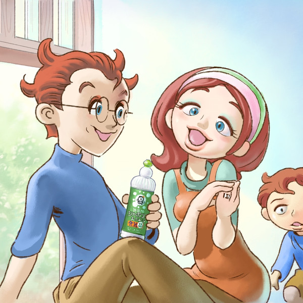 花王のキュキュットさん りきさぼてん さんのイラスト ニコニコ静画 イラスト