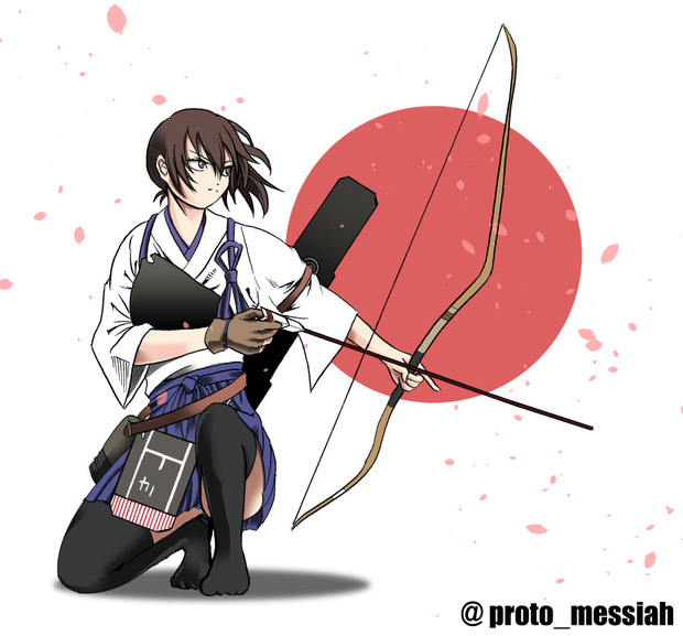 弓道 ニコニコ静画 イラスト