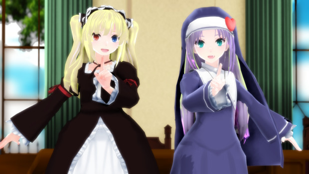 Mmdモデル配布 はがない 羽瀬川小鳩 高山マリア Tda式改変モデル ぐでりん さんのイラスト ニコニコ静画 イラスト