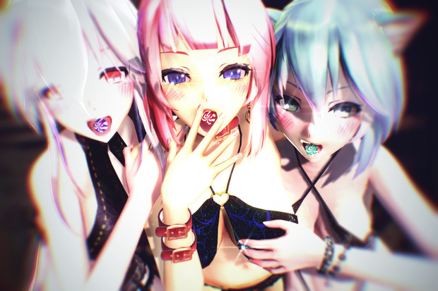 ユニット名は ハルミナ ﾊｸ ﾙｶ ﾐｸ で虎視眈々 D Zel さんのイラスト ニコニコ静画 イラスト