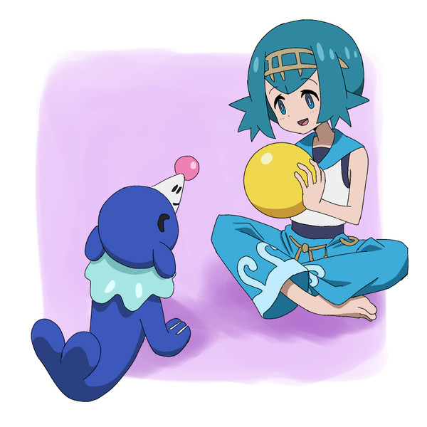 アシマリとボール遊び ぬ さんのイラスト ニコニコ静画 イラスト