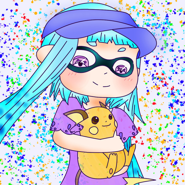 スプラトゥーン ガール アイコン企画 ニコニコ静画 イラスト
