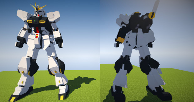 Minecraft Nガンダム作ってみた Jointblock ジェロキアd さんのイラスト ニコニコ静画 イラスト