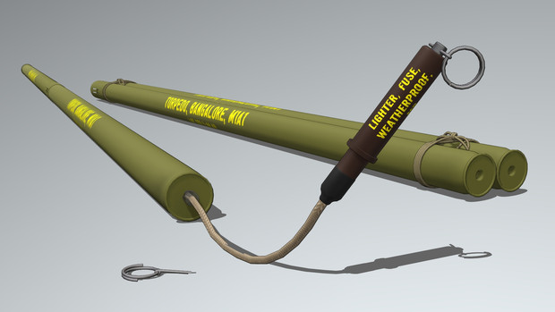 Fire U S M1a1バンガロール爆破筒 In The Hole Lowgun211 さんのイラスト ニコニコ静画 イラスト