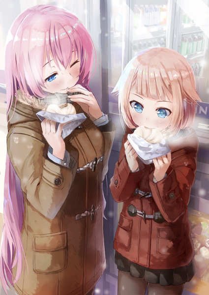 帰り際偶然一緒になったルカさんと二人でoieちゃんを餌付けしたい 大堂 Daidou さんのイラスト ニコニコ静画 イラスト