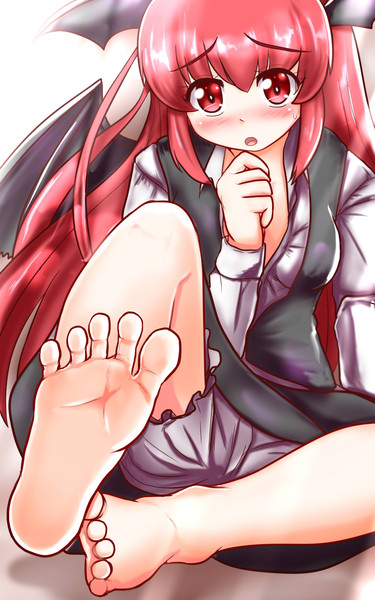 小悪魔にまた足で踏んでもらう アカバシ さんのイラスト ニコニコ静画 イラスト