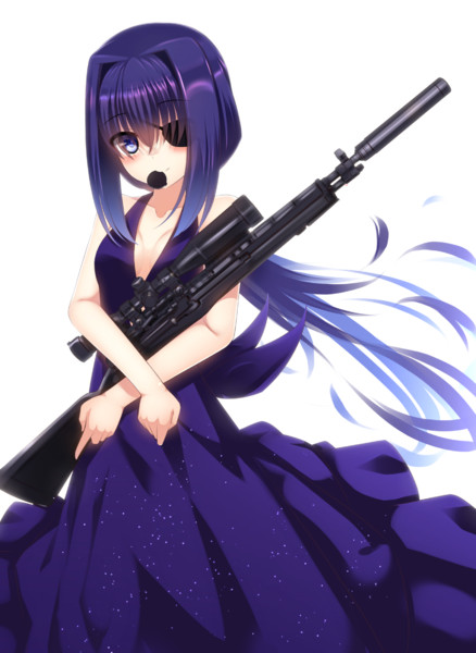 ドレスと銃 村雨シア さんのイラスト ニコニコ静画 イラスト