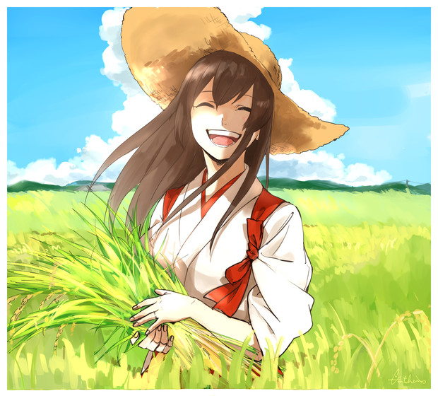 赤城さん 満面の笑み 新田祐助 さんのイラスト ニコニコ静画 イラスト