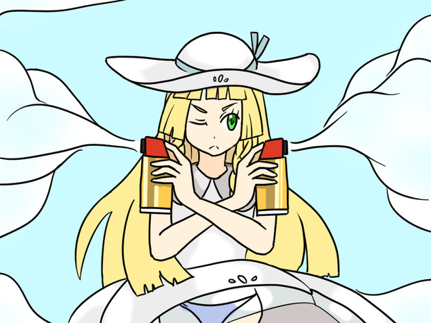 ゴールドスプレーの構え ふうりん さんのイラスト ニコニコ静画 イラスト
