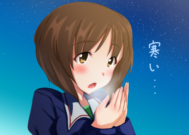 冬の朝は寒い Bnb さんのイラスト ニコニコ静画 イラスト