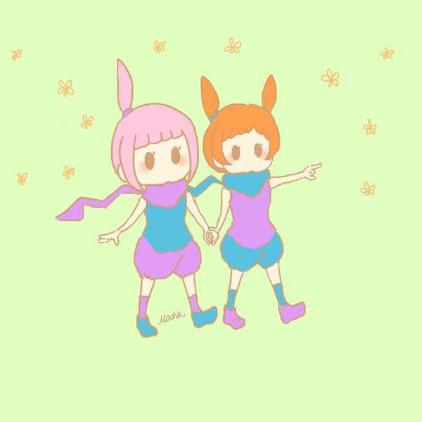 カットとアナ Mocha もか さんのイラスト ニコニコ静画 イラスト