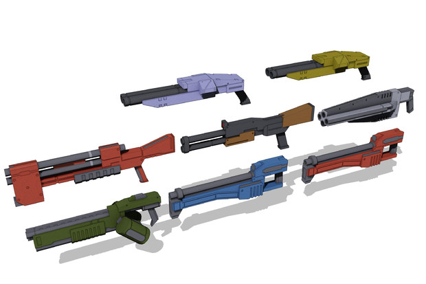 Acmmd Ac3slショットガン 配布 Areus さんのイラスト ニコニコ静画 イラスト