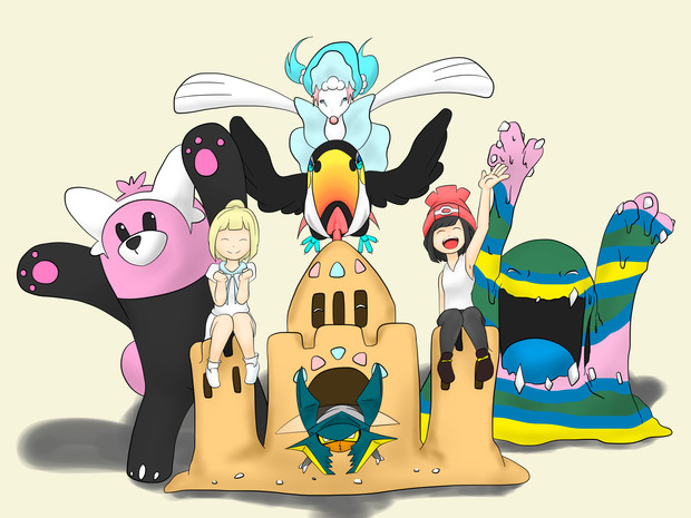 アローラチャンピオン 86 さんのイラスト ニコニコ静画 イラスト