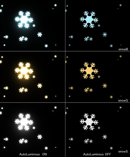 雪の結晶パーティクル びすこ さんのイラスト ニコニコ静画 イラスト