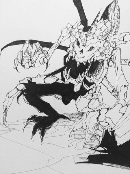 デジモン 線画 Sena さんのイラスト ニコニコ静画 イラスト