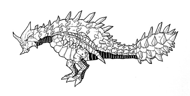 グラビモス ニコニコ静画 イラスト