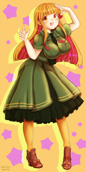 オリジナル ミリタリーガール 飴玉 さんのイラスト ニコニコ静画 イラスト