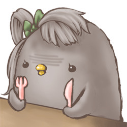 黒い小鳥 ニコニコ静画 イラスト