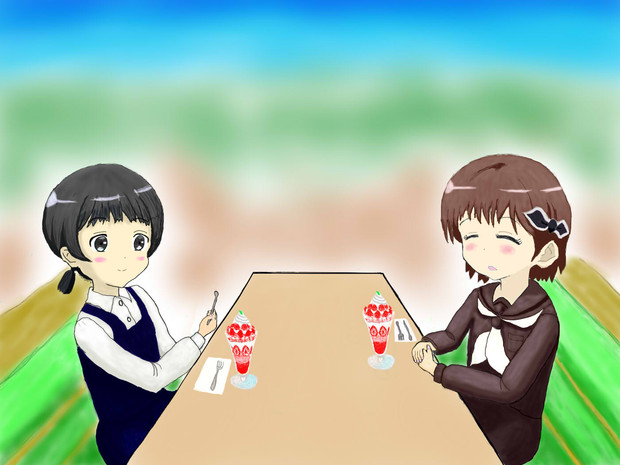 小雪と亜子 Nipek さんのイラスト ニコニコ静画 イラスト