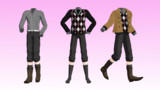 少年用冬服(3点セット)【お着替え用衣装配布】