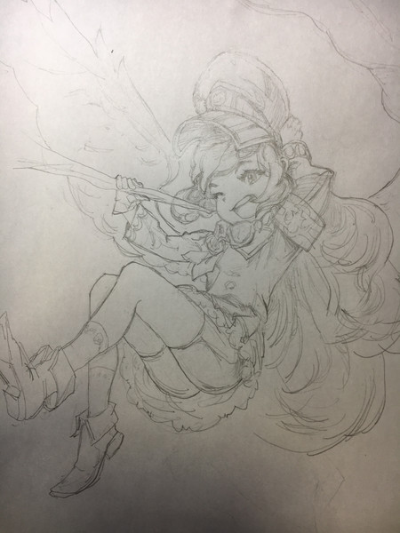モンスト ガブリエル 進化 Djkenichi さんのイラスト ニコニコ静画 イラスト