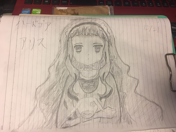 絵の練習 魔法少女育成計画からハードゴアアリス ブルソォ 量産型 さんのイラスト ニコニコ静画 イラスト