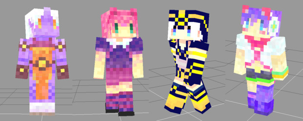 Minecraft Lolスキンまとめ しば さんのイラスト ニコニコ静画 イラスト