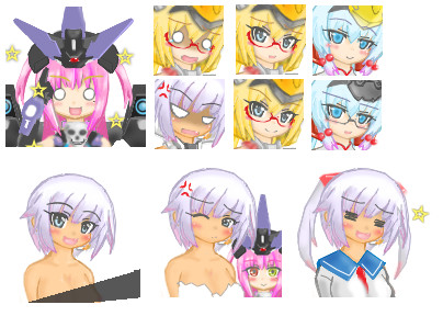 アイコンまとめ フレームアームズ ガール輝雷やnwや狐さん達 Stanfordーすたんふぉーど さんのイラスト ニコニコ静画 イラスト
