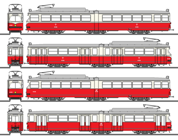 ウィーン市電e形電車 56kuma さんのイラスト ニコニコ静画 イラスト