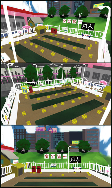 Mmdおそ松さん 釣り堀風ステージ たまぴよ さんのイラスト ニコニコ静画 イラスト