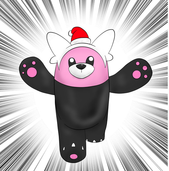 クリスマス乗り遅れた皆さんへキテルグマからハグのプレゼント 拒否権無し 86 さんのイラスト ニコニコ静画 イラスト
