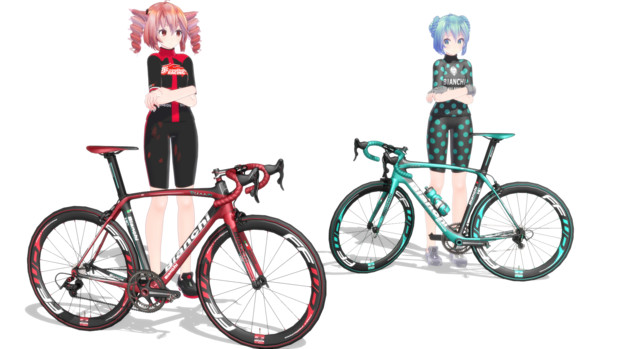 Mmd ロードバイク 配布 Mori03 さんのイラスト ニコニコ静画 イラスト