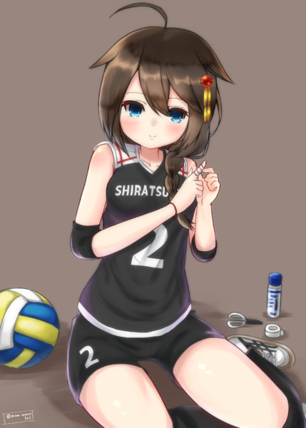 バレー部の時雨ちゃん もみ痔 さんのイラスト ニコニコ静画 イラスト