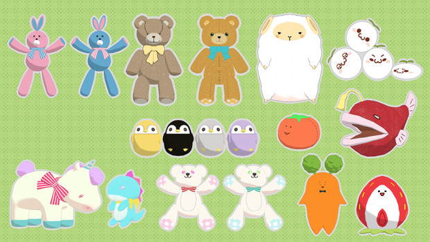 ツリー登録用 あんすたぬい詰め合わせ あわり さんのイラスト ニコニコ静画 イラスト
