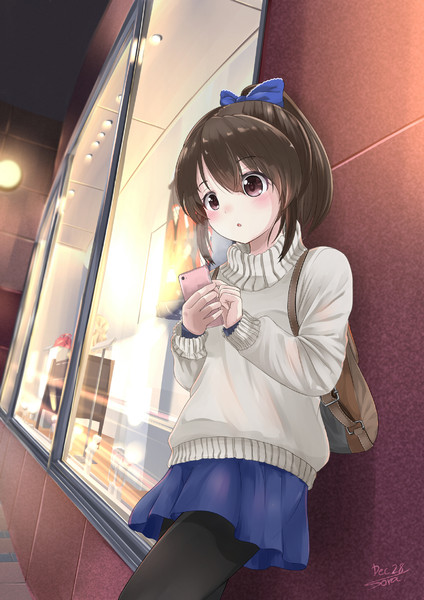 冬の街とゆっこ 鴬そら さんのイラスト ニコニコ静画 イラスト
