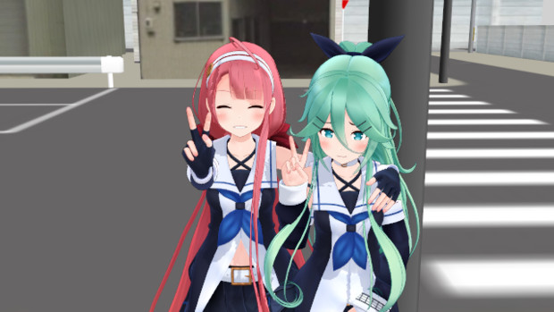 Mmd 江風と山風で来年も サカイさん さんのイラスト ニコニコ静画 イラスト