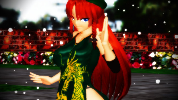 Mmd テイジ式 紅美鈴 ｍ型ver 09 B版 モデル配布 テイジ テイジｐ さんのイラスト ニコニコ静画 イラスト