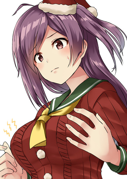 萩風vsサンタ服 Kamelie カメーリエ さんのイラスト ニコニコ静画 イラスト