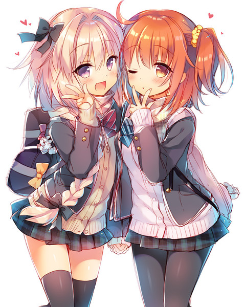 Jkぐだ子とアストルフォきゅん イチリ さんのイラスト ニコニコ静画 イラスト