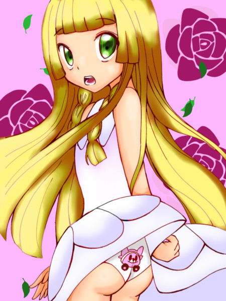 風の中のリーリエ うさゆら さんのイラスト ニコニコ静画 イラスト