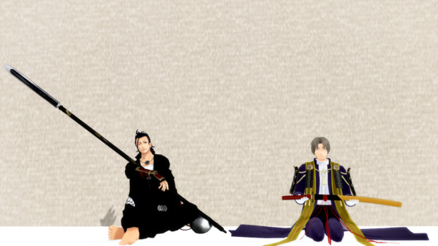 Mmd刀剣乱舞 ２０１７年長谷部と日本号に福岡で会った 緋那 さんのイラスト ニコニコ静画 イラスト