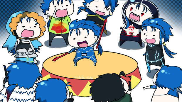 クー フーリン会議 Djm2 さんのイラスト ニコニコ静画 イラスト
