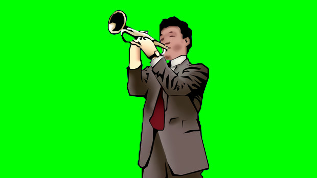 手描き栄光のトランペットgb キワ本 きわもと さんのイラスト ニコニコ静画 イラスト