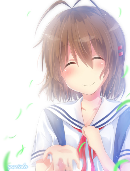 古河渚 ニコニコ静画 イラスト