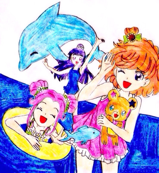 水着回 魔法つかいプリキュア Dolphin Venus さんのイラスト ニコニコ静画 イラスト